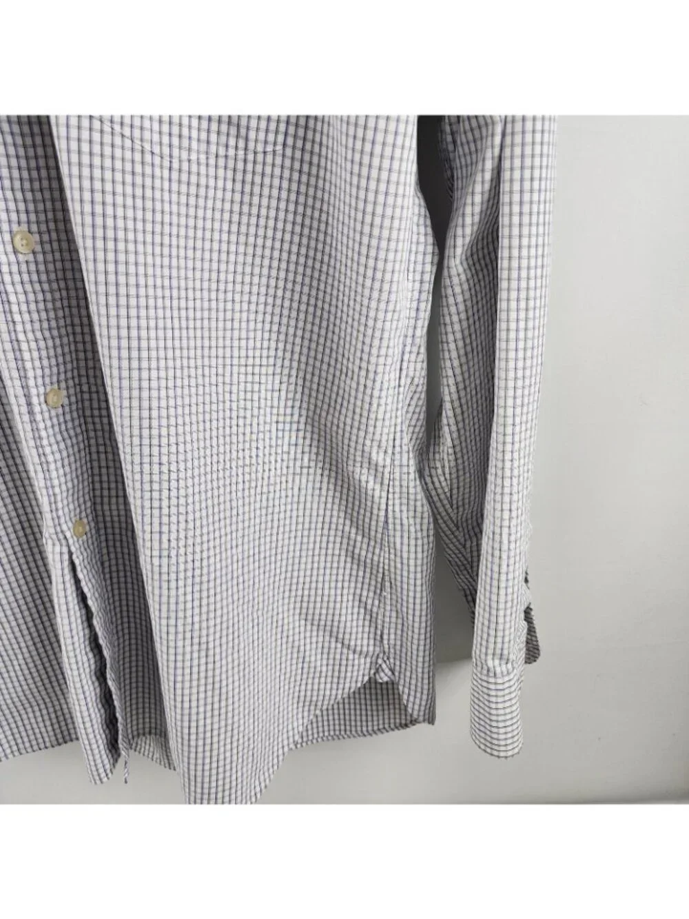 J. Crew Vintage Shirt Mens XXL Multi Haberdashery Grid L/S Button Up 80s 2Ply